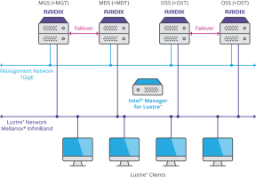 RAIDIX Lustre cluster